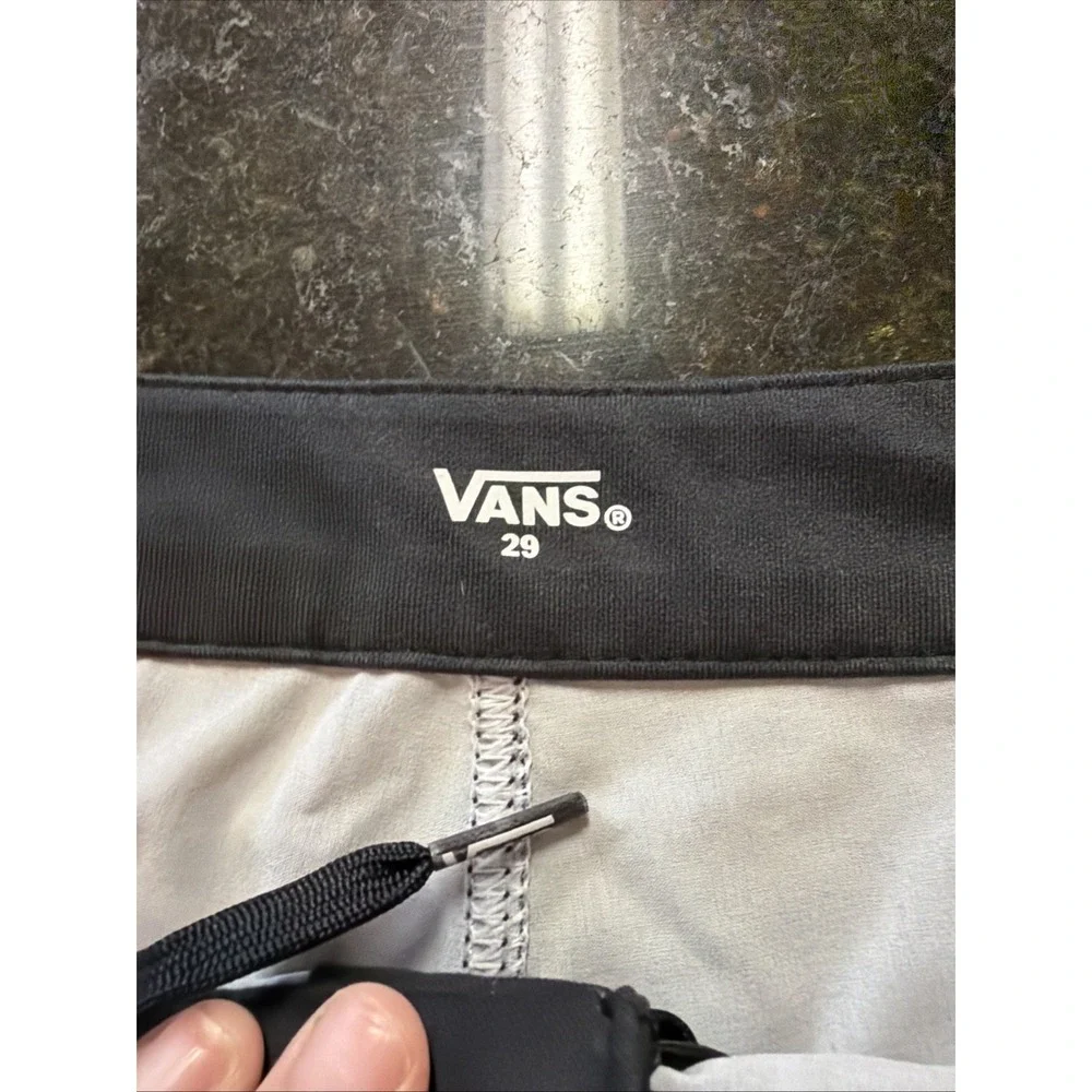 Vans Men's Boardshorts Sz 29 Skater Surfer Y2K Vibes Black Peach Tie Dye Summer‎